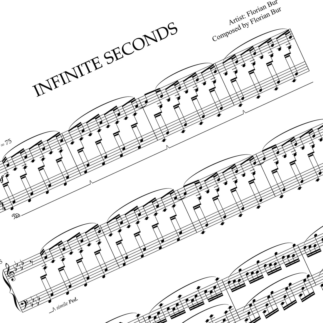 Infinite Seconds - Piano Sheet Music